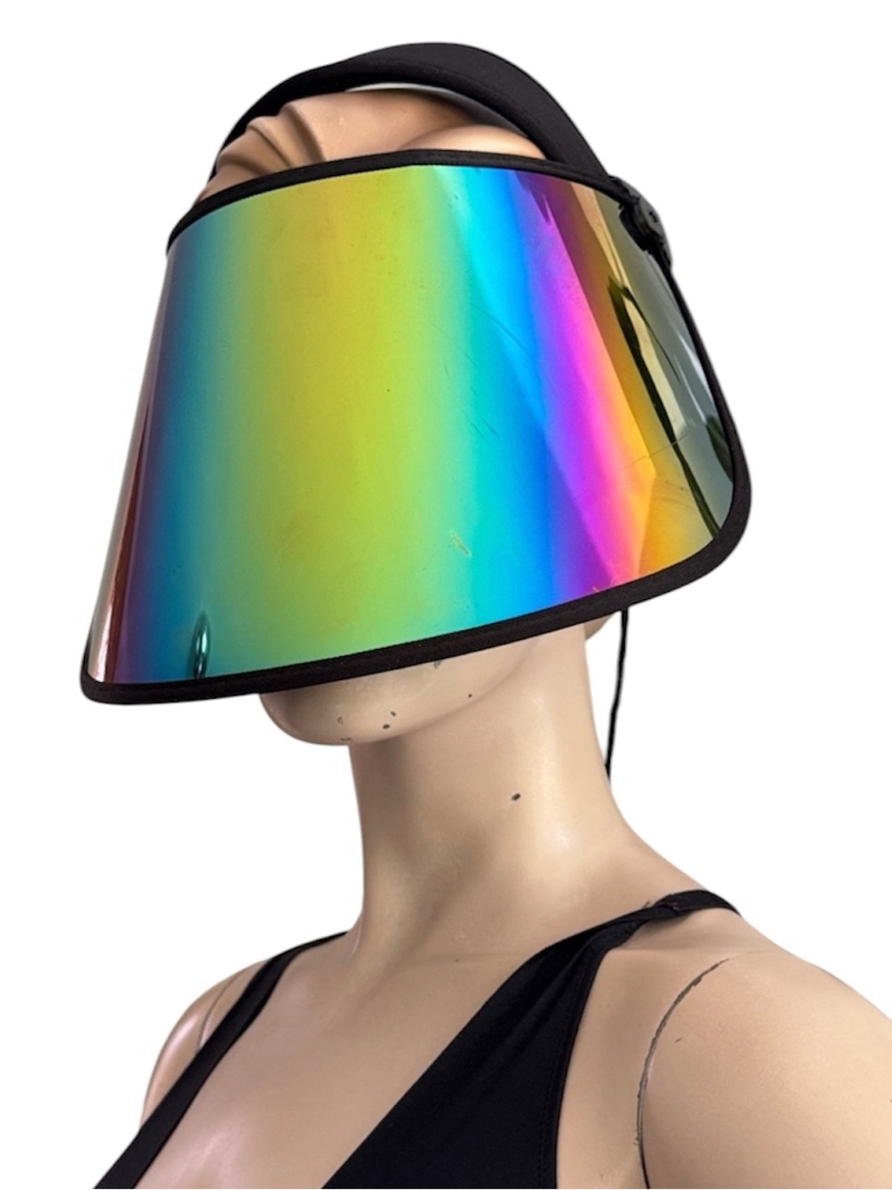 Iridescent Full Face Sun Visor
